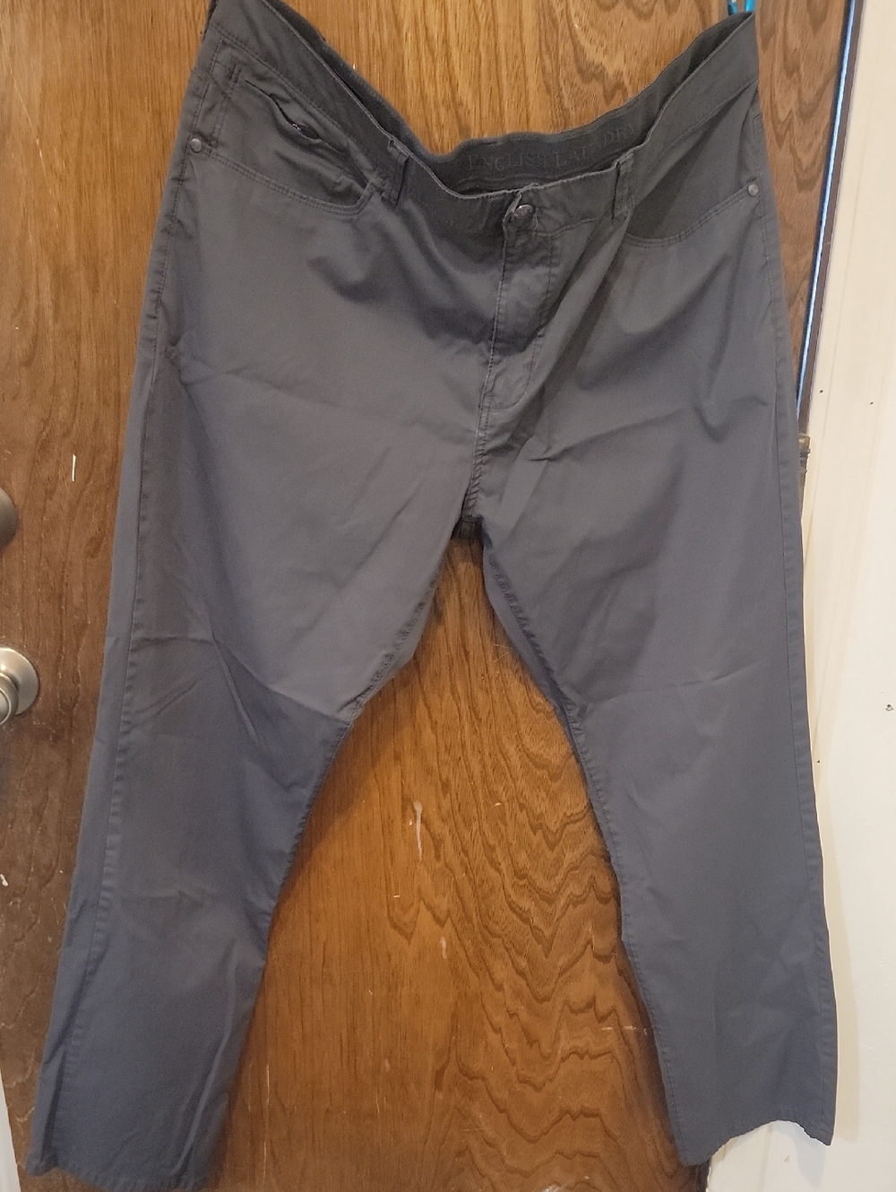 English Laundry Men's Dark Gray Chino Pants